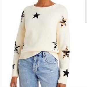 Rails Perci Neutral Animal Star Sweater